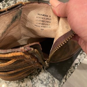 Short boots. Very comfortable.